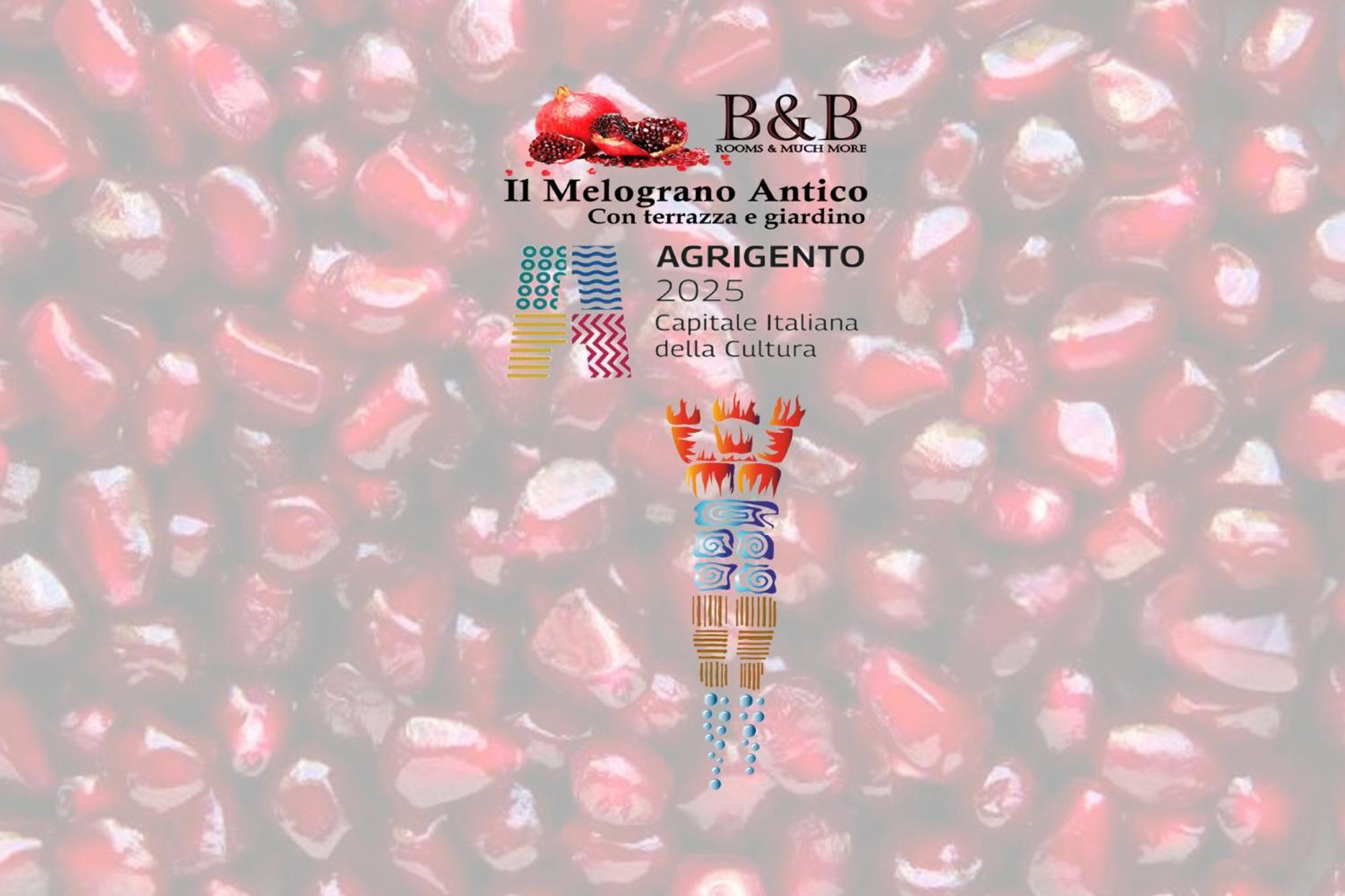 B&B Il Melograno Antico Con Terrazza E Giardino Agrigento Exterior photo